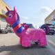 Remote Control Animatronic Unicorn Electric Ride On For Shopping Mall