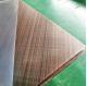 Cross Hairline Antique Copper Color Stainless Steel Sheet For Interior Design