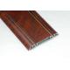 Frosted Fabric Aluminum Profiles / Good Ductility Aluminum Extrusion Framing