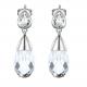 0.2oz Sterling Silver Jewelry Earrings 14k Gold Plated Water Drop Earrings