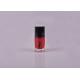 round nail polish cap straight nail polish bottle 12ml nail polish brush cylinder nail polish packaging
