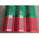 800mm Dust Wind Suppression Fence Green Perforated