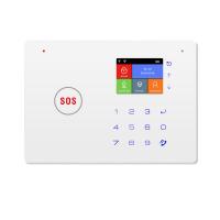 2.4 TFT WIFI GSM Home Alarm System Motion Sensor Burglar Alarm