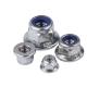 Flange Stainless Steel Nyloc Nuts M4 M5 M6 M8 M10 DIN6926