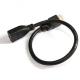 3D OD 5.5mm Braid Shielded High Speed HDMI Cable Male To Female Extension