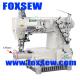 Small Horizontal Cylinder Bed Three Needle Interlock Sewing Machine FX720-356