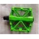 Universal Compatibility Green Mountain Bike Pedals Bicycle Accessories  Ergonomic