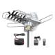 High gain 150 Miles 360 Degree Outdoor Rotation Antena 4K Wireless Remote Control HDTV Antenna