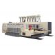 Corrugated Carton Pizza Box Printing Die Cutting Machine 120pcs/min