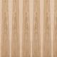 Fancy Hickory Bicolor Crown Grain Based MDF / Particle Board Veneer Panels 2440x1220mm