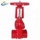 Grooved Trench Fire Socket Gate Valve CE Certification OEM Support