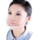 Transparent Plastic Sanitary Surgical Clear Face Mask , Disposable Medical Face Masks 