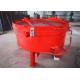 Pan Type Concrete Mixer AC 380v 50HZ Ligtwheight Low Energy Consumption
