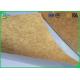 Stretching Resistance Kraft Liner Paper 400gsm 450gsm In Sheet / Roll Packing