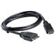 Length 2m RJ45 Extension Cable USB Type C Cable Male To Male