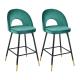 OEM Soft Edge Bar Stool Acrylic Minimalist Round Seat Chairs Commercial