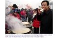 Pancake-baking contest held in E China city