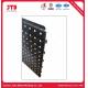 Metal Supermarket Shelving Punched Back Panel 0.6mm Thickness