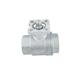 1000wog SS304 316 Stainless Steel NPT Bsp Thread Two Piece Ball Valve for Industrial