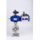 Fatigue Resistant DN250 Pneumatic Actuator Segment Ball Valve