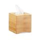 Bathroom Wooden Tissue Holder Square Tissue Box Easy Cleaning FDA Approved