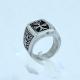 FAshion 316L Stainless Steel Ring With Enamel LRX246