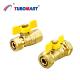 Customized Support ODM Brass Gas Pipe Valve For Gas System 1/2 Size