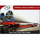 Steel Extendable Lowboy Trailer For 18 / 46 / 56 Meters Windmill Turbine Blade