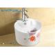 Water round Ceramic Art Basin bathroom sink Italian design 410*410*250 mm