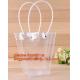 Advertisement shopping bag /supplier pp waterproof gift bag,hand bag PP plastic transparent gift bag wholesale PE bag