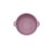 Round Childrens Silicone Plates Mushie Silicone Suction Plate For Dinner