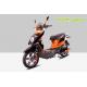 Pedal Assisted Electric Motorcycle Scooter For Adults 16 X 3.0 Tire Two Wheels