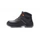 Anti Static Black Womens Safety Shoes , BK Mesh Lining Composite Toe Cap Trainers