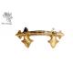 African Gold Coffin Ornaments H9001 , Professional Coffin Handles Suppliers