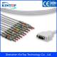 Fukuda Denshi DB15Pin EKG Cable,10/12 lead EKG/ECG Cable,Snap,IEC,TPU material