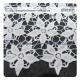 Five-Petal Flower Embroidered Lace Fabric for garment/ladies dress/wedding dress