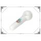 Rick / Morty Glass Smoking Pipe White Color Smoking Spoon Pipe Pocket For Tobacco