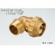 TLY-1255 1/2-2 aluminium pex pipe fitting brass manifolds NPT nickel plated water oil gas mixer matel plumping joint