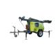 High Efficiency Energy Saving Mobile Diesel Led Light Trailer For Forest Lighting