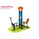 Popular Backyard Outdoor Fitness Equipment With Single Pedal Rider Seated Pusher