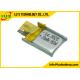 Rechargeable Ultra Thin Lipo Battery 8mah - 110mah 3.7v Lithium Polymer Cell