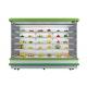 Air Curtain Merchandiser Display Multi Deck Chiller Open Front Automatic Defrost