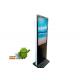 Commercial Interactive Touch Screen Kiosk Free Standing LCD Display For Advertising