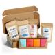 Two Sided Printed Pantone Tea Packaging Box for Coffee Beans
