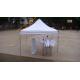 White Waterproof Oxford Cover Instant  Commercial Pop Up  Tent  Aluminum Foldable Tent
