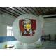 Huge outdoor advertising helium balloons with Full digital printing for