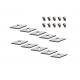 Replacement Tungsten Carbide Woodworking Tools CNC Carbide Inserts Diamond Shaped
