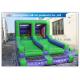 Double Channel Inflatable Sports Games Ball Goal Court With CE Approved Blower