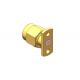 Gold Plated 50Ω 2 Holes Flange Mount SMA Connector