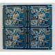 1oz FR4 Silkscreen Multilayer PCB Board Blue Solder Mask 1.6MM Thickness